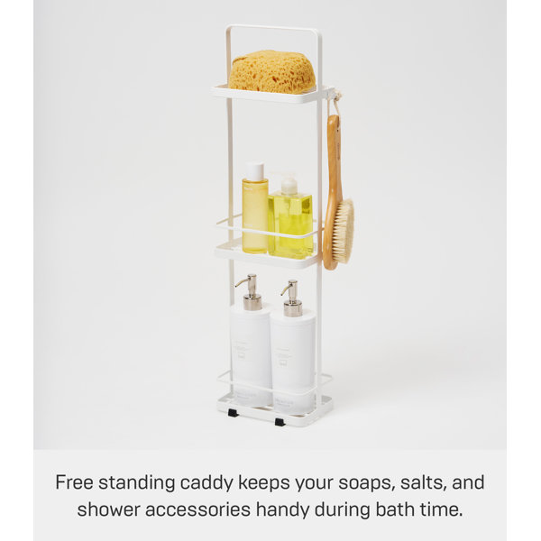 Yamazaki Home Tower Yamazaki Home Wire Standing Shower Caddy With Bath ...